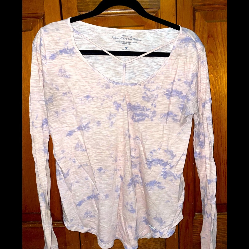 long sleeve tie dyed
